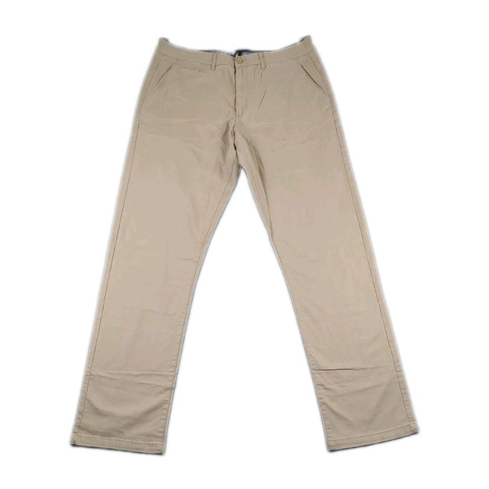 New With Tags American Tall Men's Khaki J1 Straight Fit Chino Pants 38X36